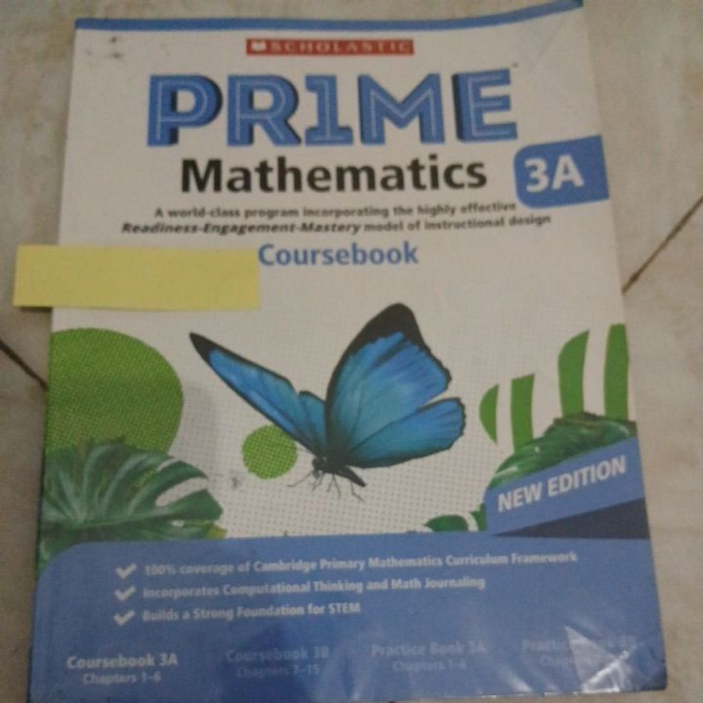 Jual prime mathematics coursebook 3A scholastic | Shopee Indonesia