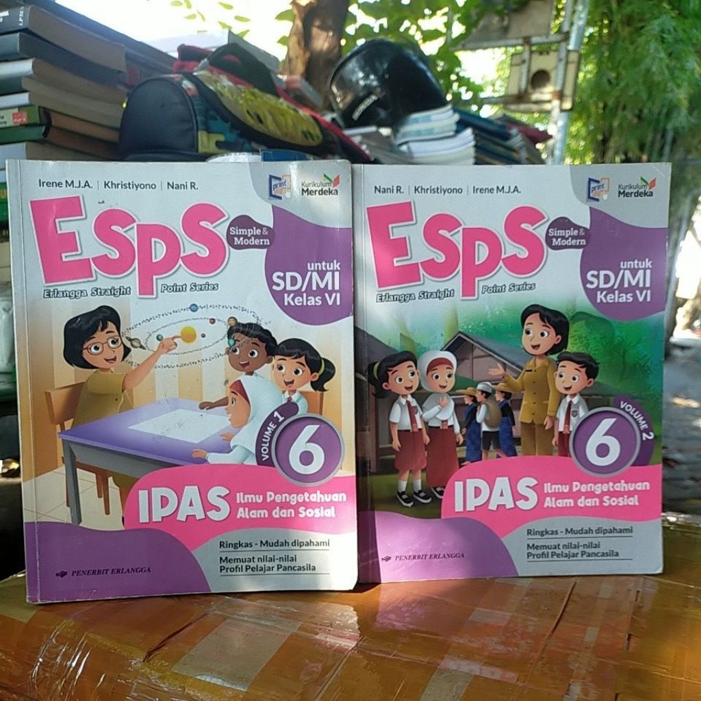 Jual ESPS IPAS / ILMU PENGETAHUAN ALAM DAN SOSIAL kelas 6 SD volume 1 ...