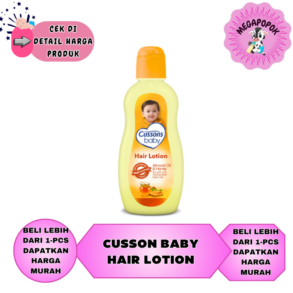 Jual Cussons Baby Hair Lotion Almond Oil/Avocado/Candle Nut - Main Image