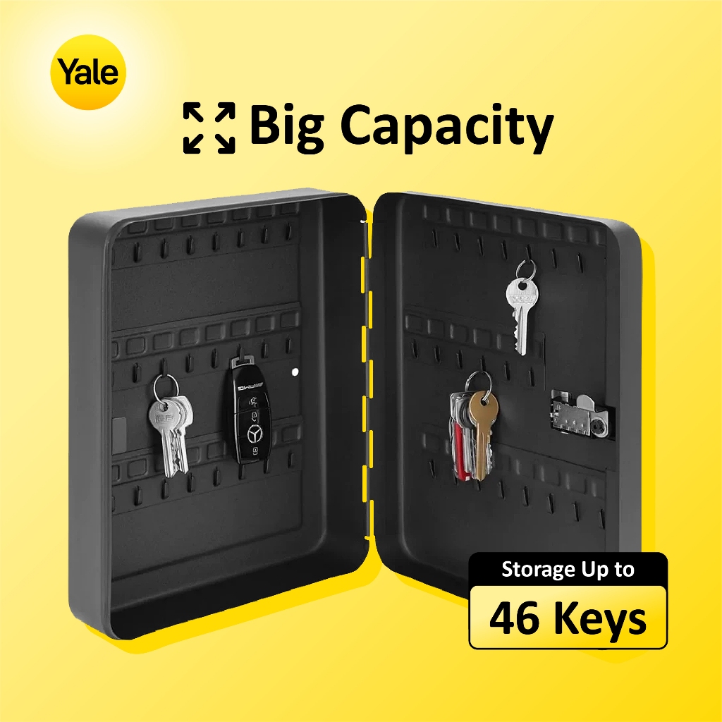 Jual YALE - Key Box / Kotak Kunci YKB/540/CB2 Ukuran Medium | Shopee ...