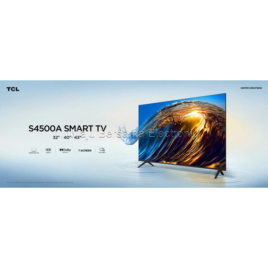 Jual TCL 32S4500A LED TV Digital Android 32 Inch Frameless | Shopee ...