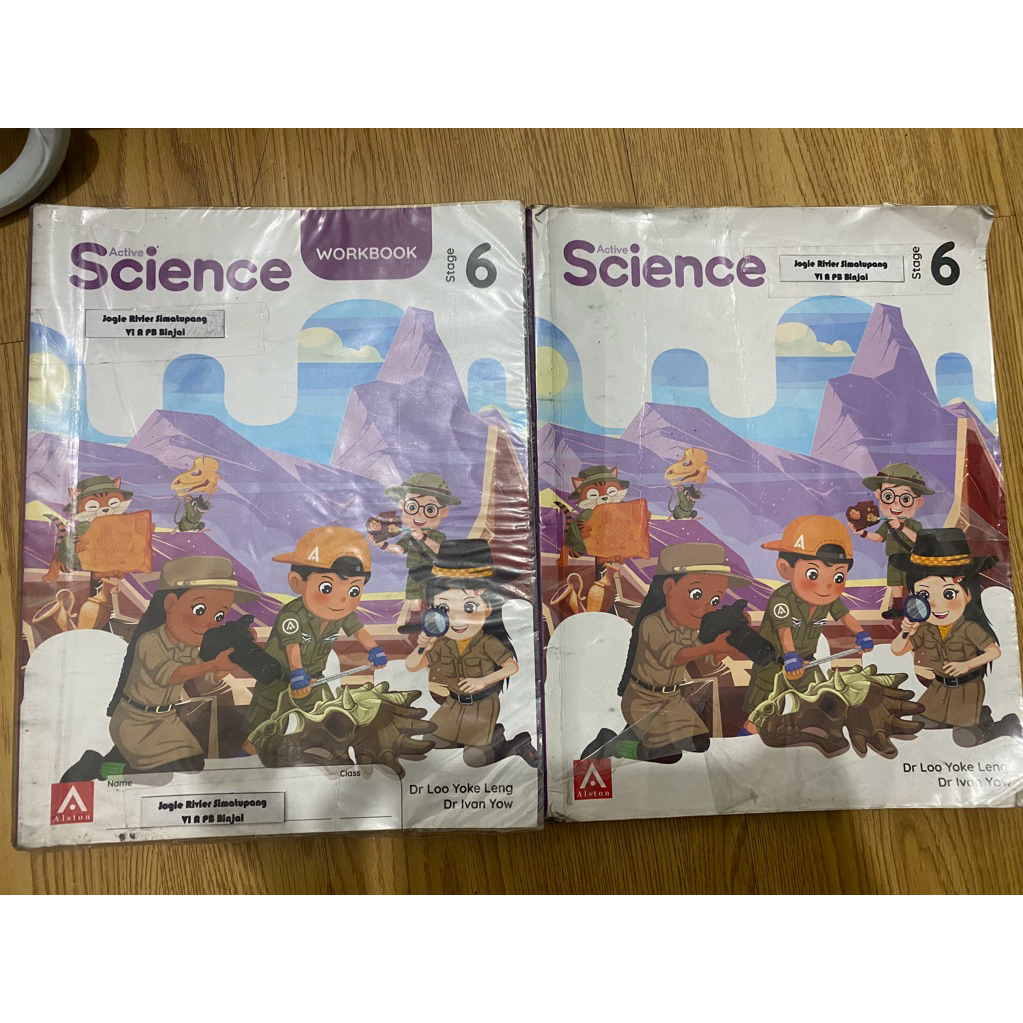 Jual science alston 6 (student book dan workbook) | Shopee Indonesia