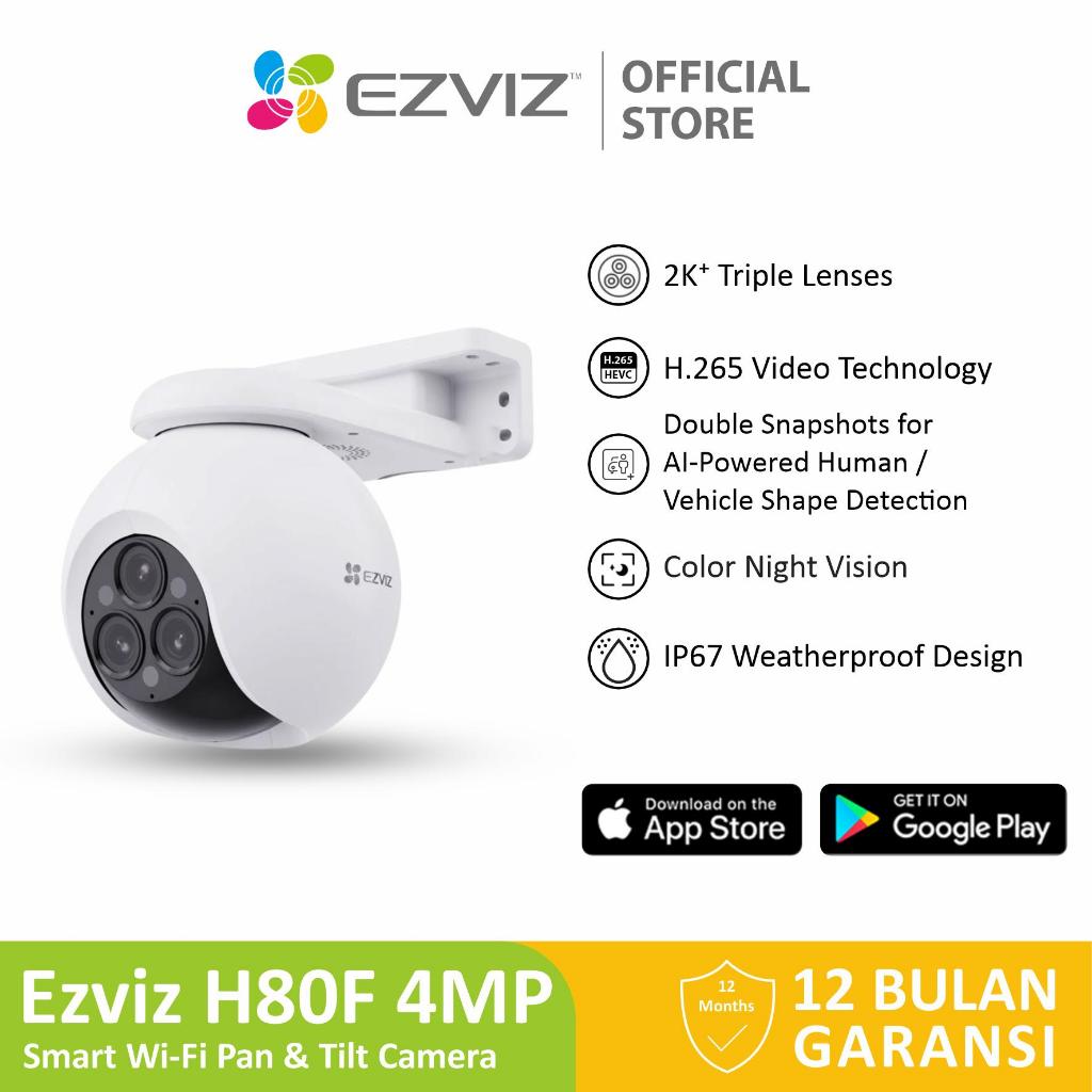 Jual Ezviz H80F Multi 2K+ Smart Home Security Wifi Pan & Tilt IP Camera ...
