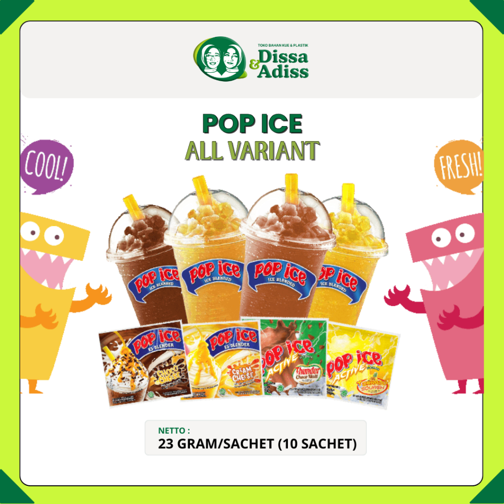 Jual Pop Ice All Var 23gr | Minuman Serbuk Rasa Susu Pop Ice ...