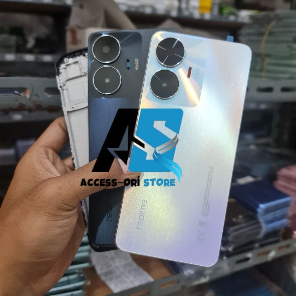 Jual Casing Housing Fullset HP Realme C55 RMX3710 Backdoor Bezel ...