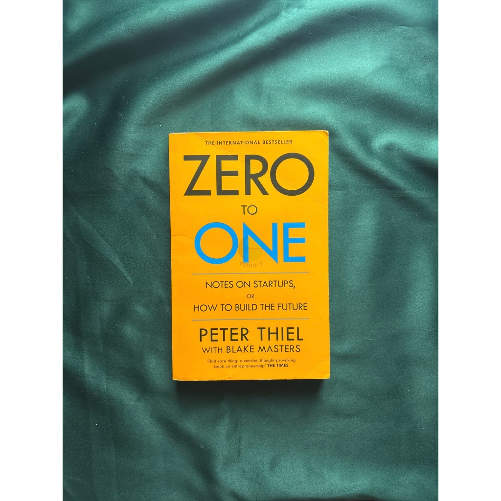 Jual PRELOVED - Novel/Buku Zero to One - Peter Thiel | Shopee Indonesia