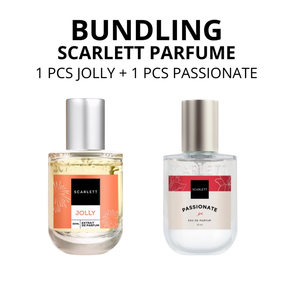 (Qweenbeautyshop) (ADA BUNDLING!!) Scarlett Whitening Eau De Parfum 30ml