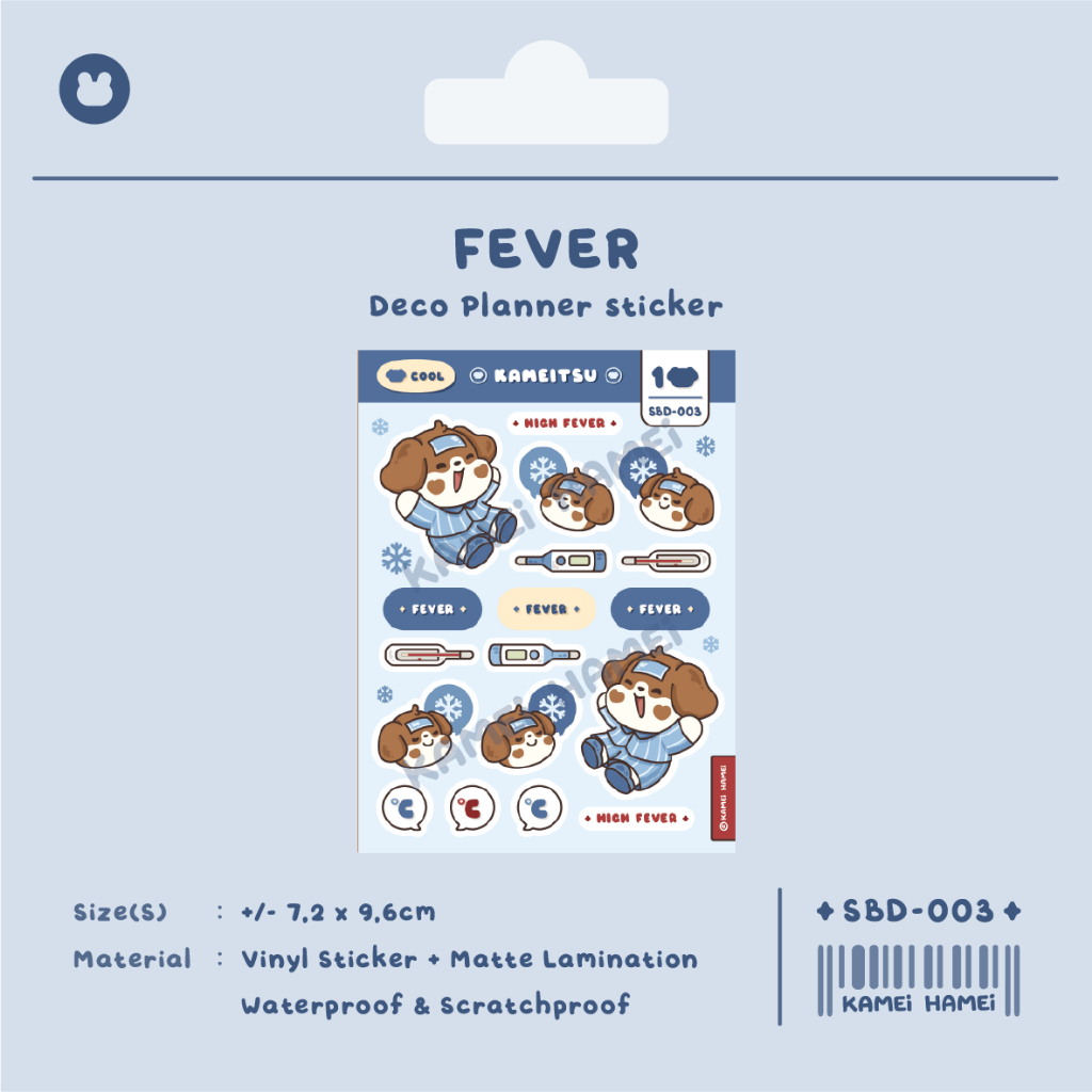 Jual KAMEI HAMEI Pharmacy Series Sticker Sheet / Stiker Kiss Cut ...