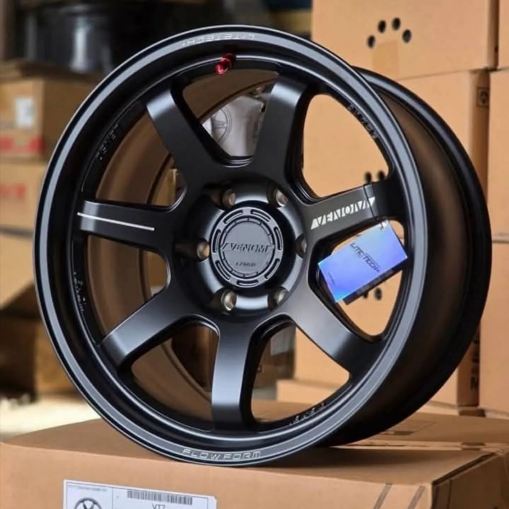 Jual velg mobil VENOM VT7 ORIGINAL LENSO THAILAND PCD 6X139,7 R18 velg ...