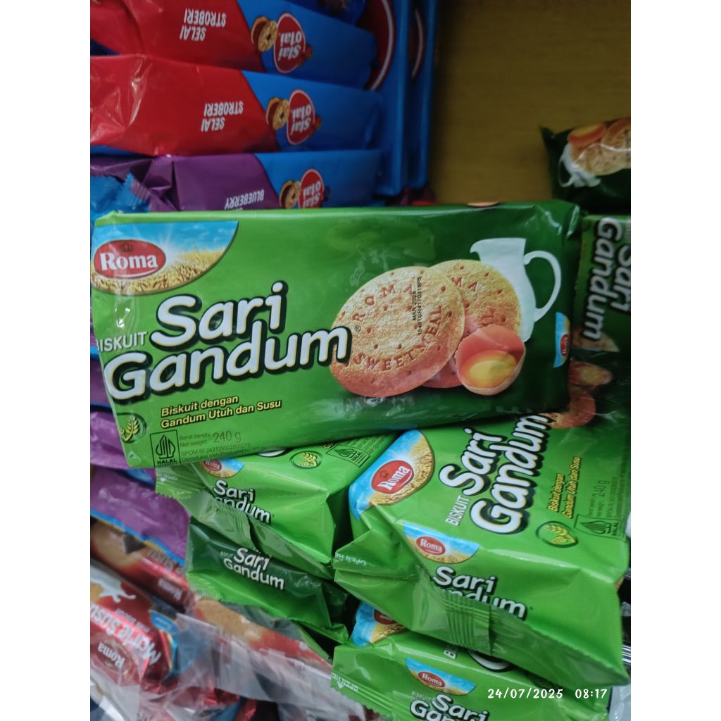 Jual Biskuit Sari Gandum pack 240 gr | Shopee Indonesia