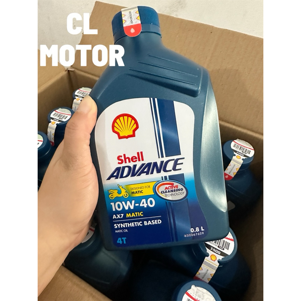 Jual Oli Shell Advance MATIC AX7 10W-40 800ml | Shopee Indonesia