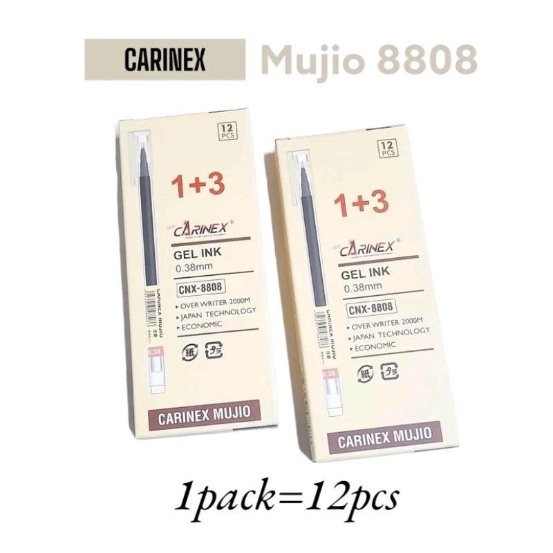 Jual Pulpen Carinex Mujio CNX-8808 / Gel Pen 0.38mm Carinex Mujio ...