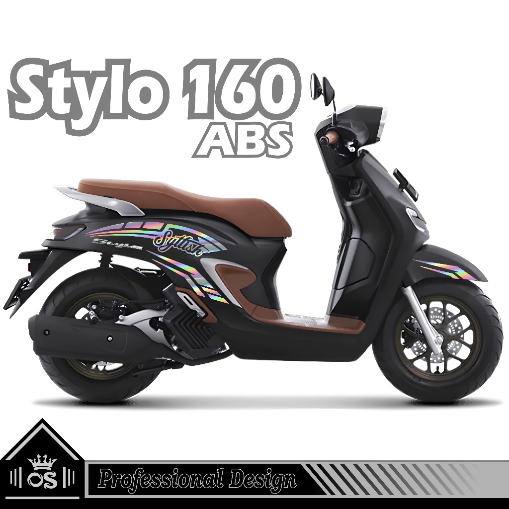 Jual STICKER CUTTING STYLO/MTF 18/STRIPING HONDA STYLO/STIKER STYLO 160 ...