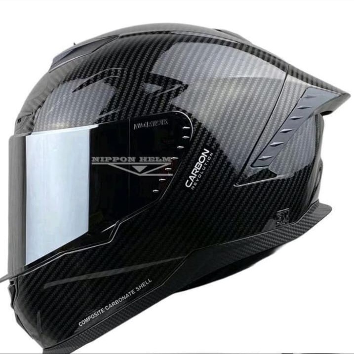 Jual Helm Full Face Dan Hall Face Js Armor Motif Carbon Terbaru Paket
