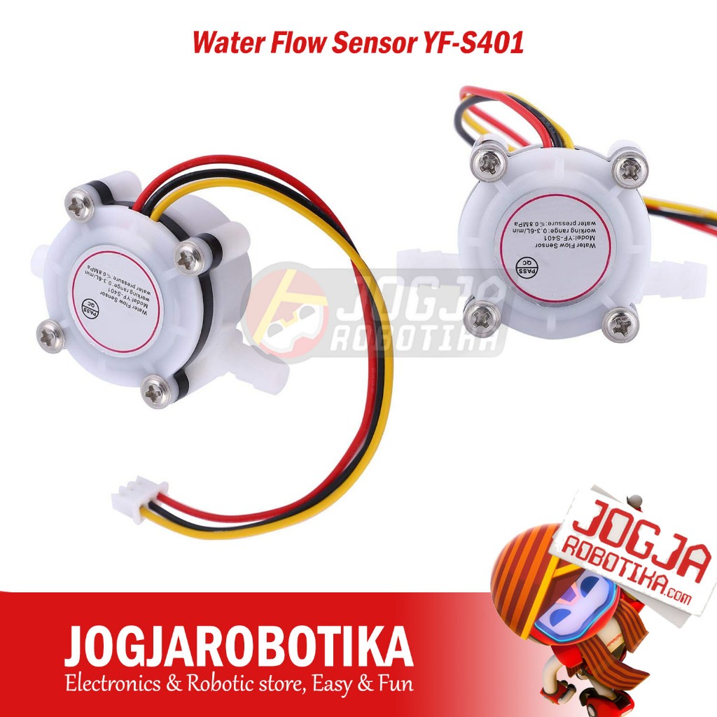 Jual Water Flow Sensor YF-S401 | Shopee Indonesia