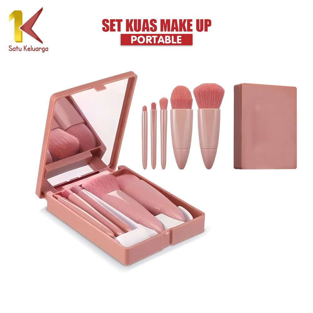 Jual EC Eceran Satu Keluarga Set Kuas Make Up Portable K191 Makeup ...