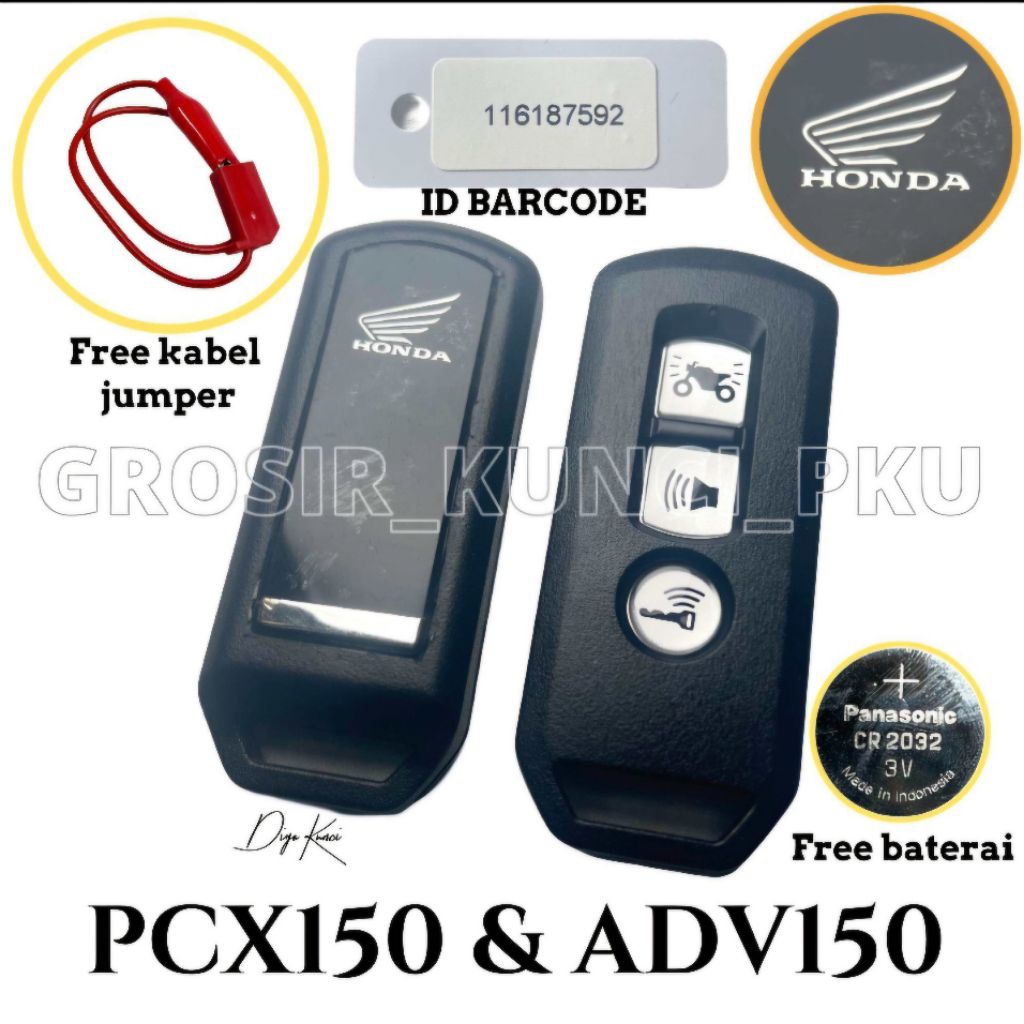 Jual keyless honda pcx 150 dan adv 150 (k77) | Shopee Indonesia