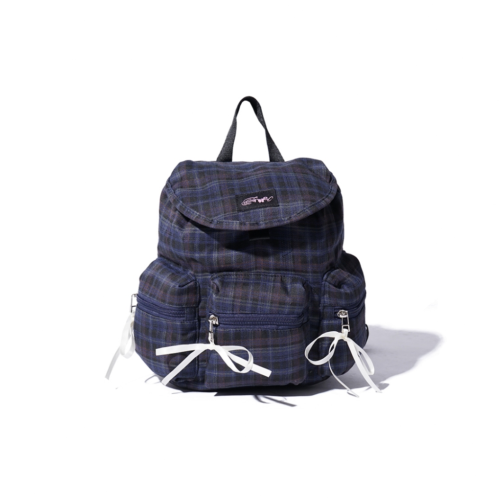 fennec リボン カバン リュック BACKPACK チェック Jual Fennec Berry 