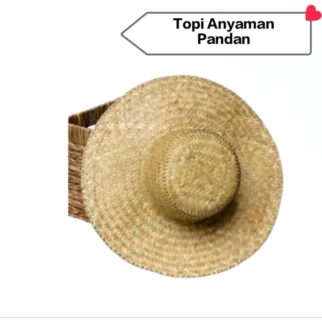 Jual Topi Anyam Wanita Topi Anyaman Pandan Topi Bucket Topi Nelayan ...