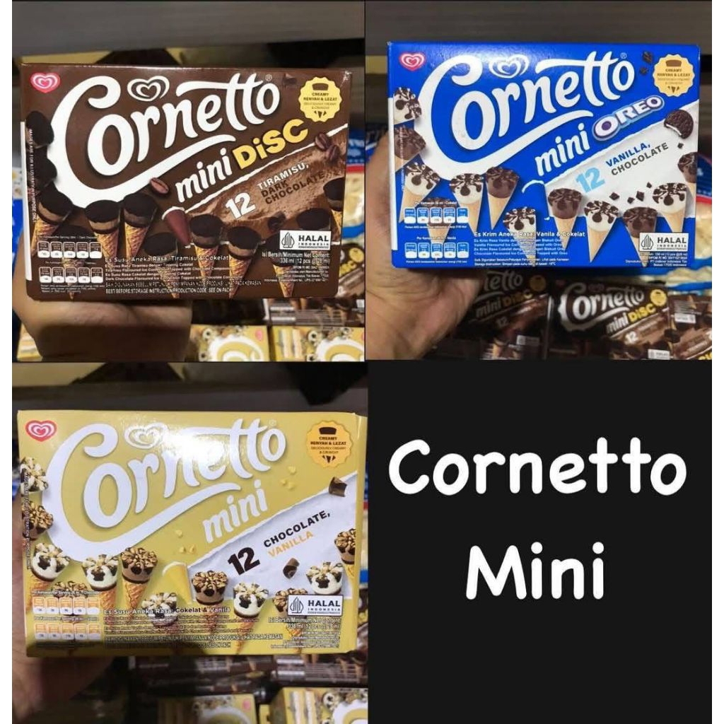 Jual ICE CREAM CORNETTO MINI | Shopee Indonesia