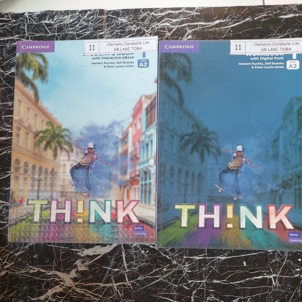 Jual THINK STUDENTS BOOK dan WORKBOOK 1 CEFR A2 SECOND EDITION | Shopee ...