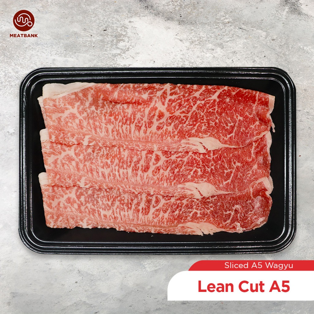 Jual MEATBANK JAPAN WAGYU A5 SLICE LEAN CUT A5 Kobe Beef Shabu ...