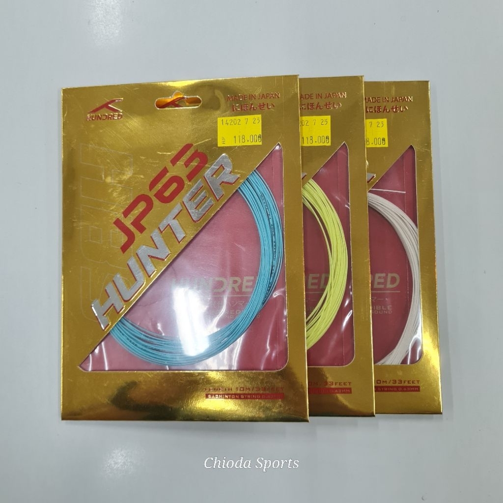 Jual Senar Badminton Bulutangkis Hundred JP63 JP 63 Hunter Original ...