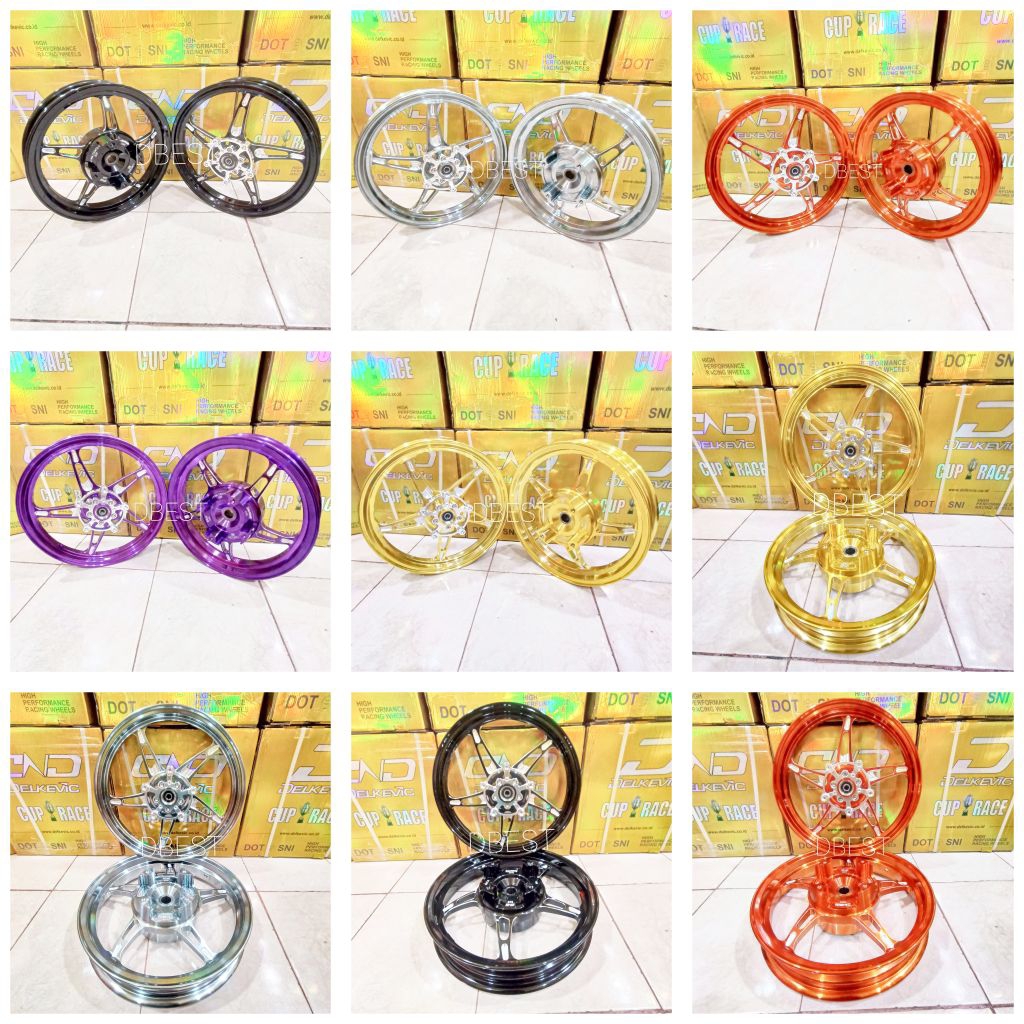 Jual VELG DELKEVIC K SPEED HONDA PCX 160 ABS/CBS RING 14 VELG DELKEVIC ...