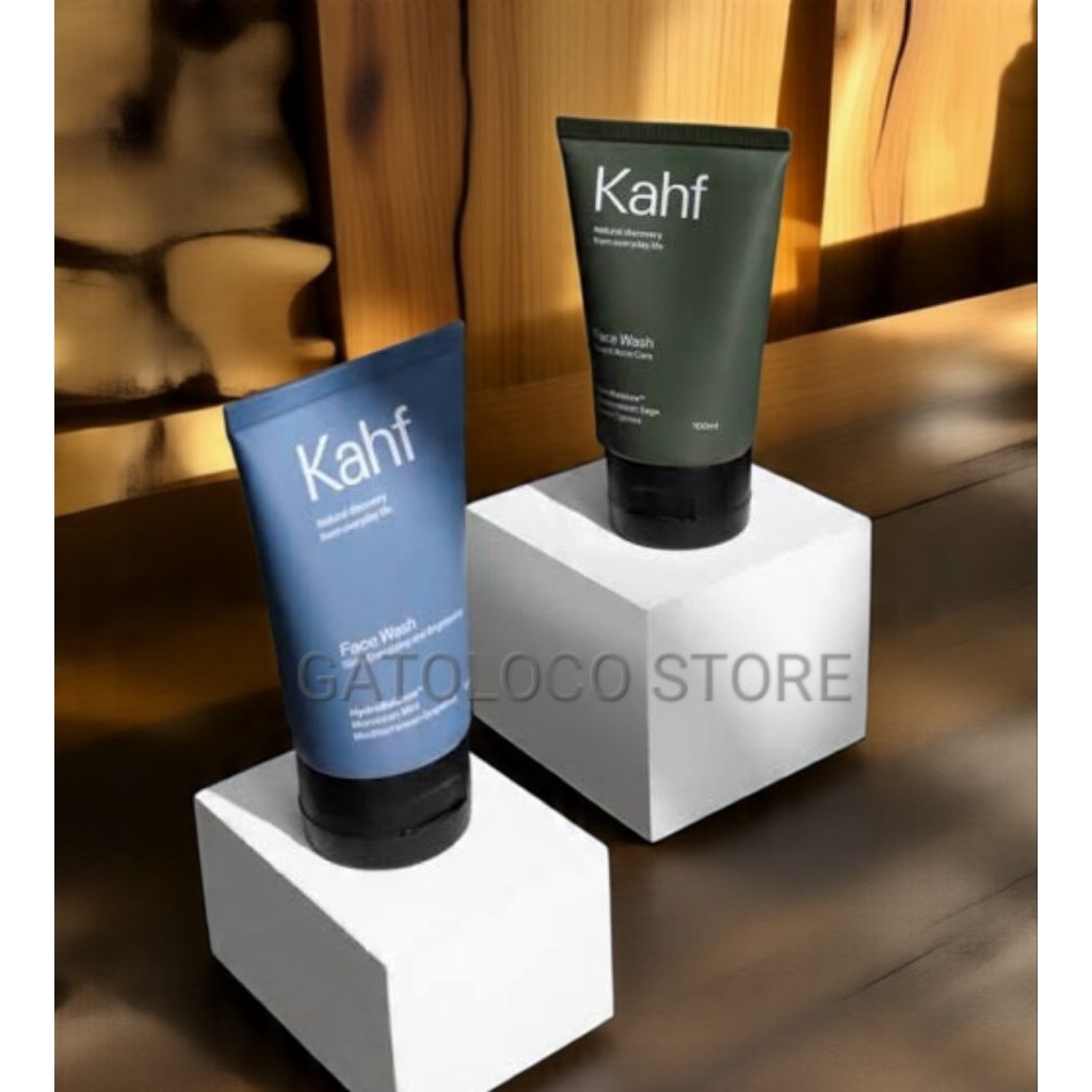 Jual (GROSIR) Kahf Face Wash 100ml Sabun wajah pria cuci muka | Shopee
