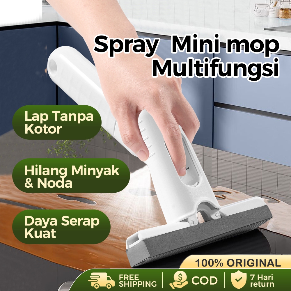 Jual COOGER Mini Mop Portable Spray - Pel Semprot Meja, Kaca, Dapur ...