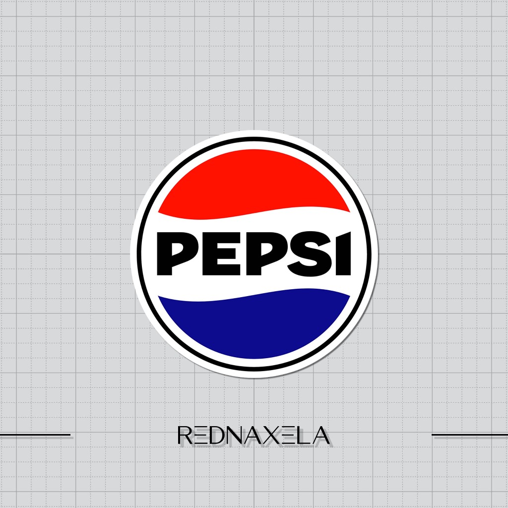 Jual Stiker Vinyl Pepsi Logo Stiker Koper Outdoor Waterproof Sticker ...