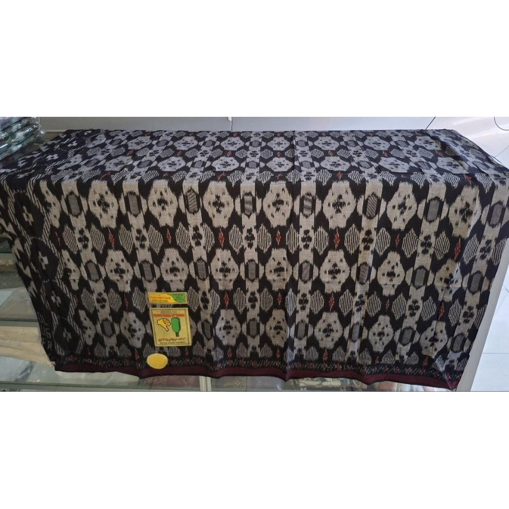 Jual Sarung Tenun Botol Barbara Botol Al Wafa Edisi Hitam Size Normal ...
