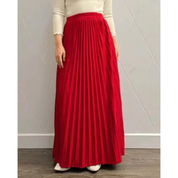 Rok Plisket Premium Jumbo Bahan Casebo Rok Plisket Jumbo Mayung