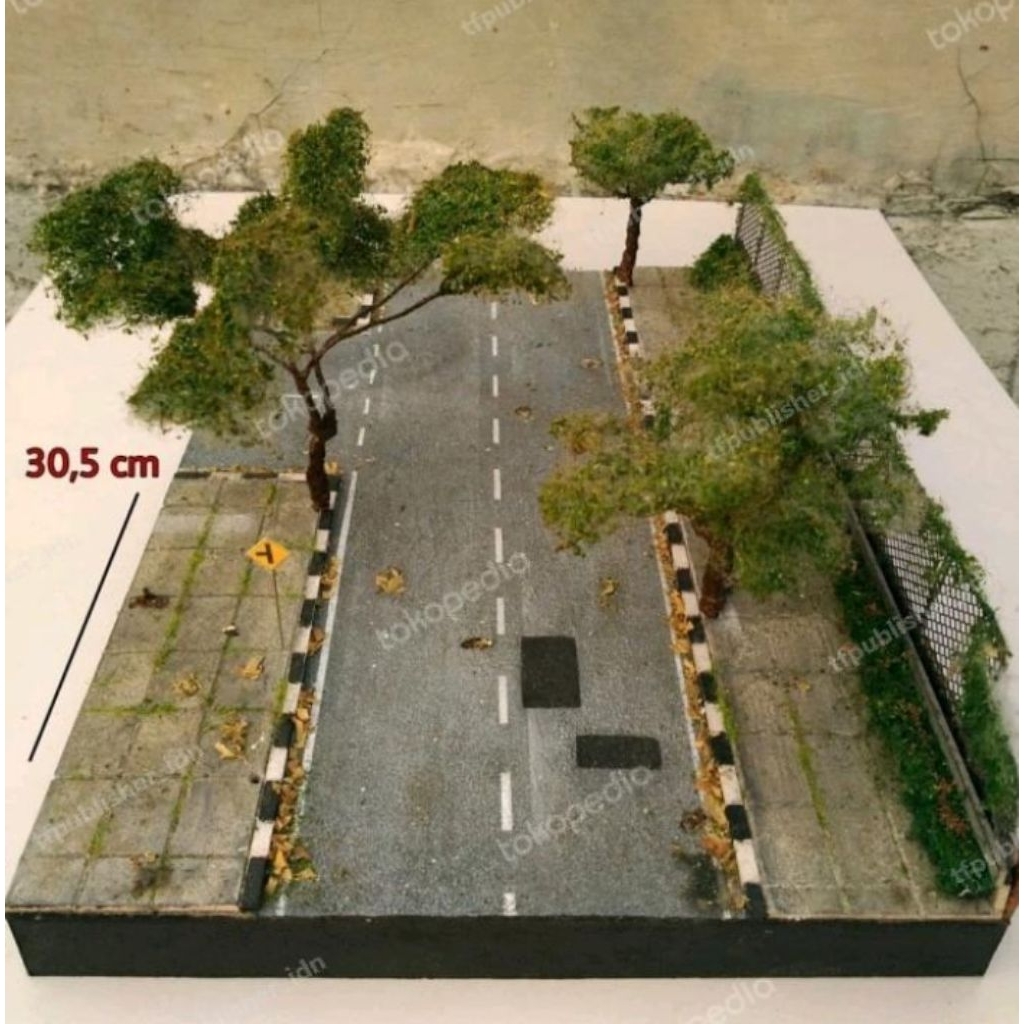 Jual Miniatur/Diorama/Maket/Replika Jalan raya dan pohon | Shopee Indonesia