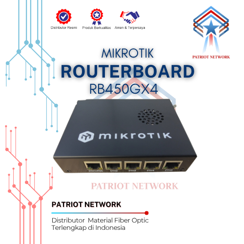 Jual MIKROTIK RB450GX4 Router Indoor 5 port MIKROTIK | Shopee Indonesia