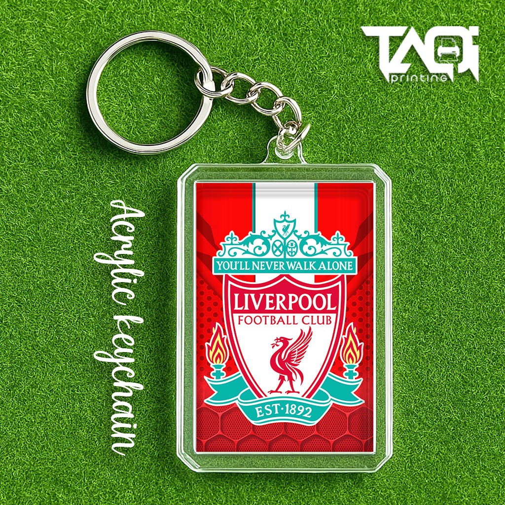 Jual Gantungan Kunci Akrilik Liverpool Acrylic keychain Liverpool ...