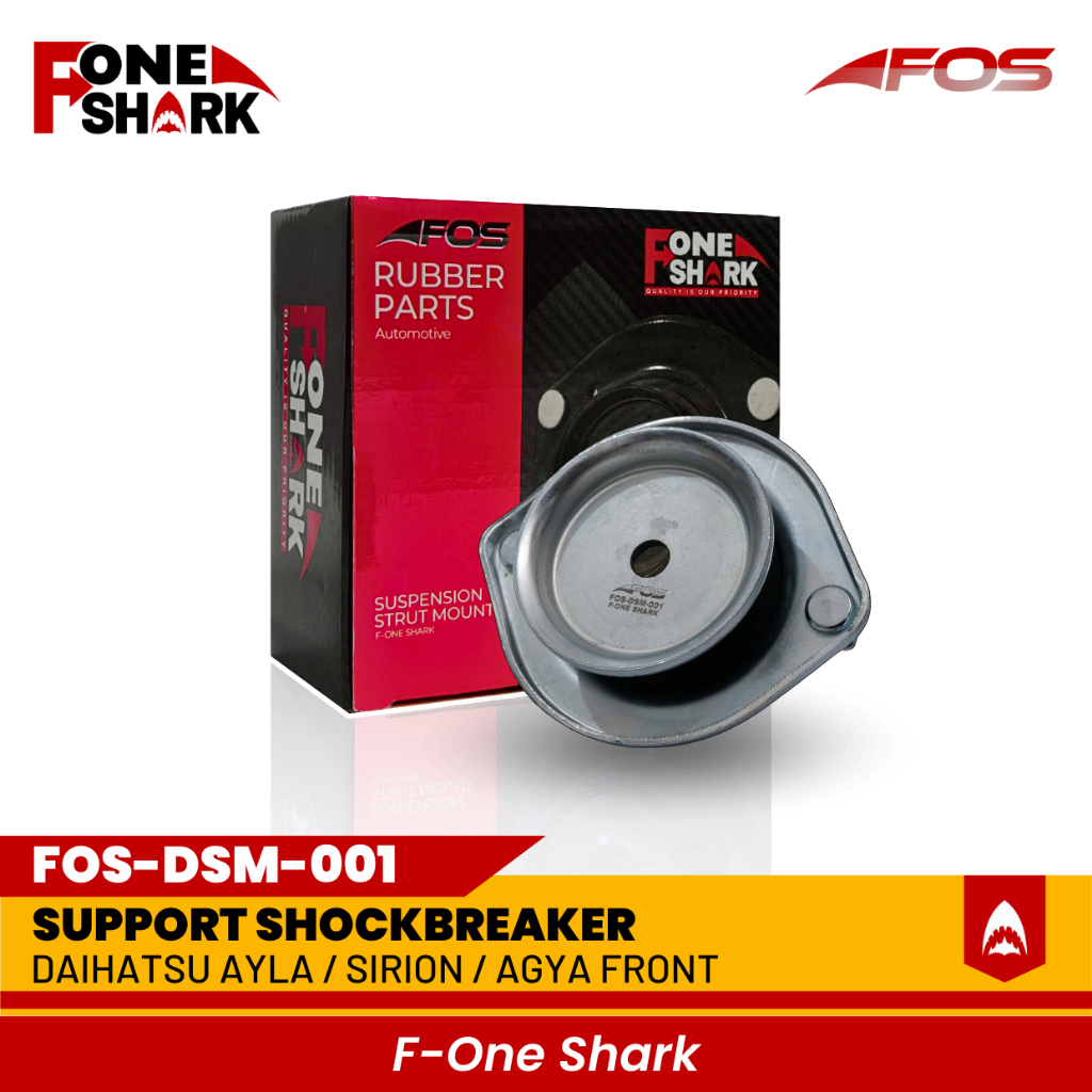 Jual F-One Shark FOS Karet Support Shock breaker Depan Toyota Agya ...