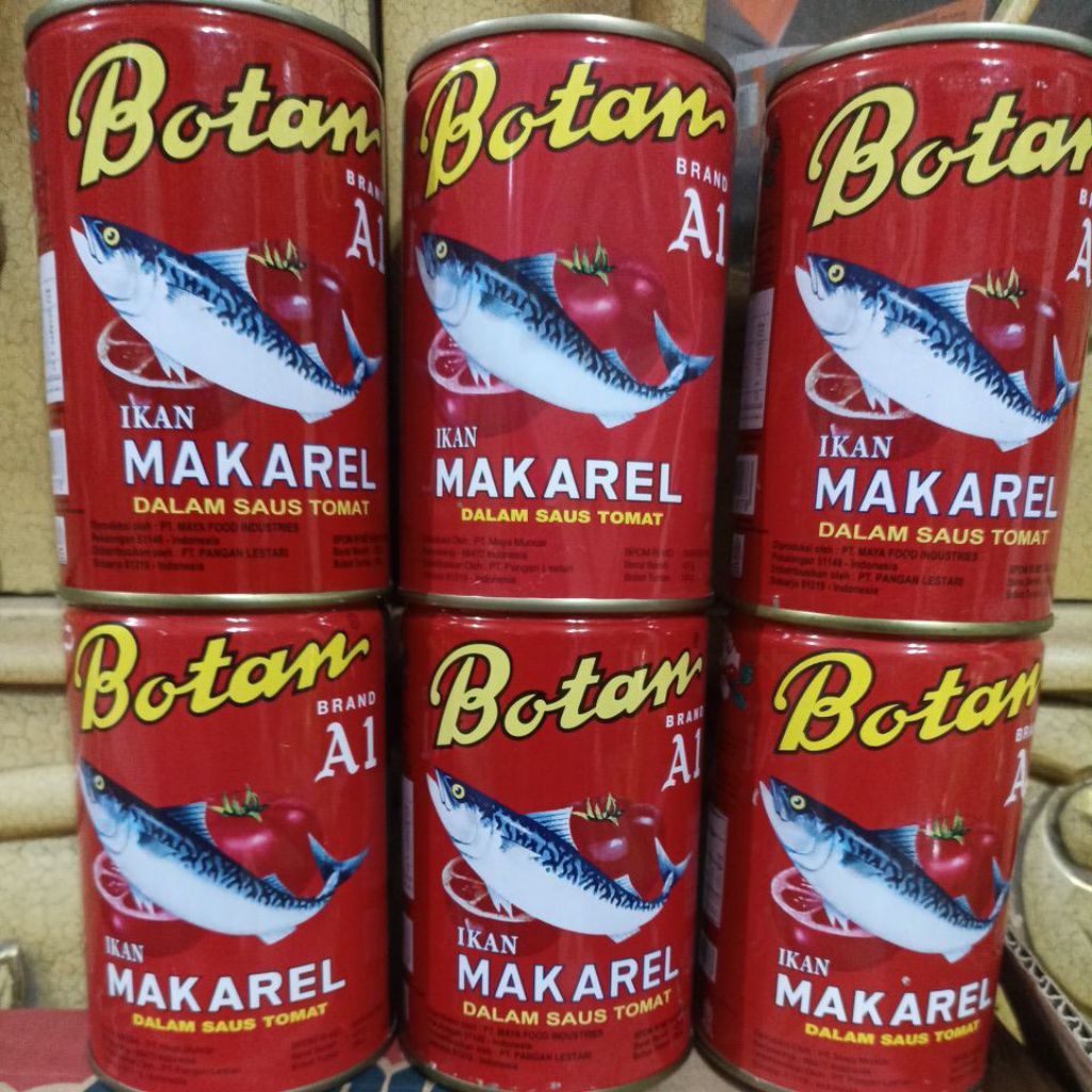 Jual Botan Sarden Mackerel 425Gr | Shopee Indonesia