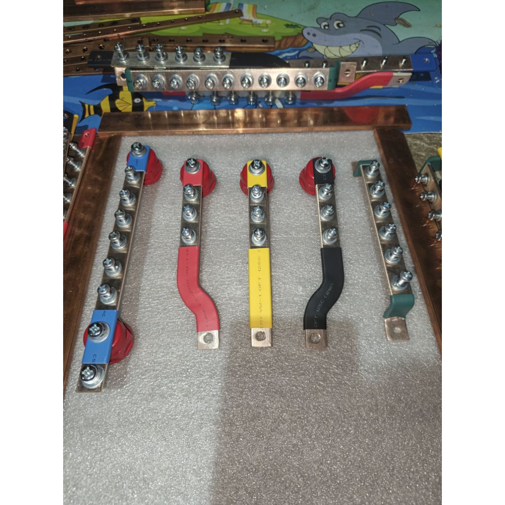 Jual BUSBAR 3×15 RSTN GROUND PANJANG 15CM UNTUK MCCB 100A | Shopee ...