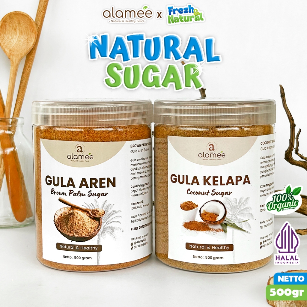 Jual Gula Semut Kelapa Aren Organik Asli Bubuk Coconut Sugar Premium ...