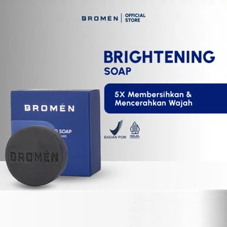 BROMEN Brightening Soap - Sabun Cuci Muka Pemutih Pria