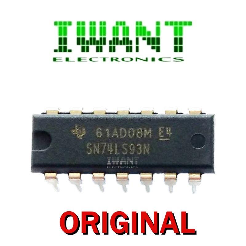Jual 74LS93 IC 74LS93 ORIGINAL TI SN74LS93N 7493 74LS93N 74 LS93 DIP ...