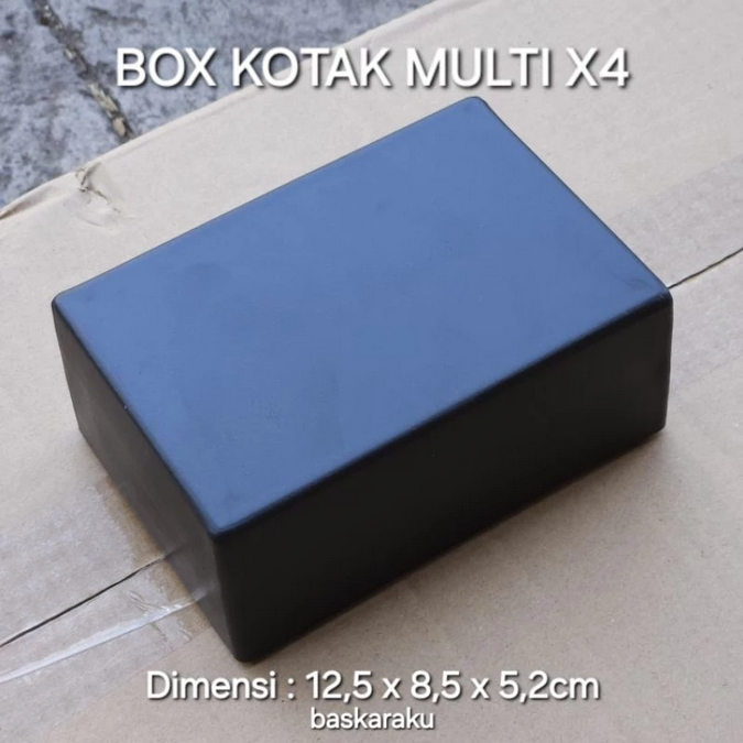 Jual Box Project X4 Multi Fungsi Box Kotak Hitam KX4 | Shopee Indonesia