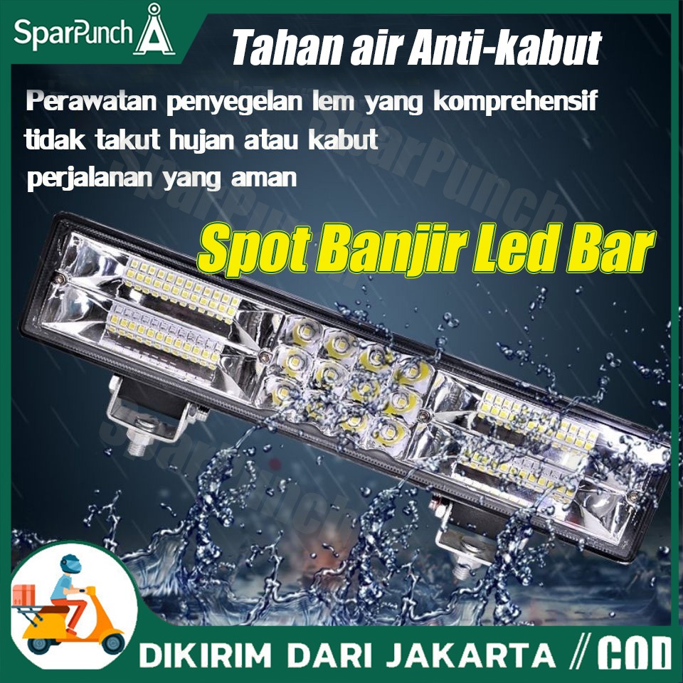 Jual Spot Banjir Led Bar/Lampu Sorot/60LED 120W 12V-60V SLRG LED Light ...