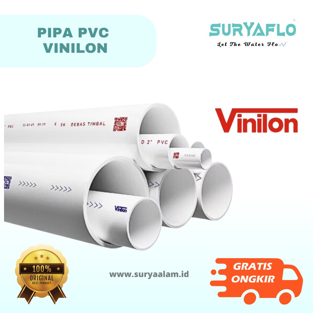 Jual PIPA PVC AW 1/2