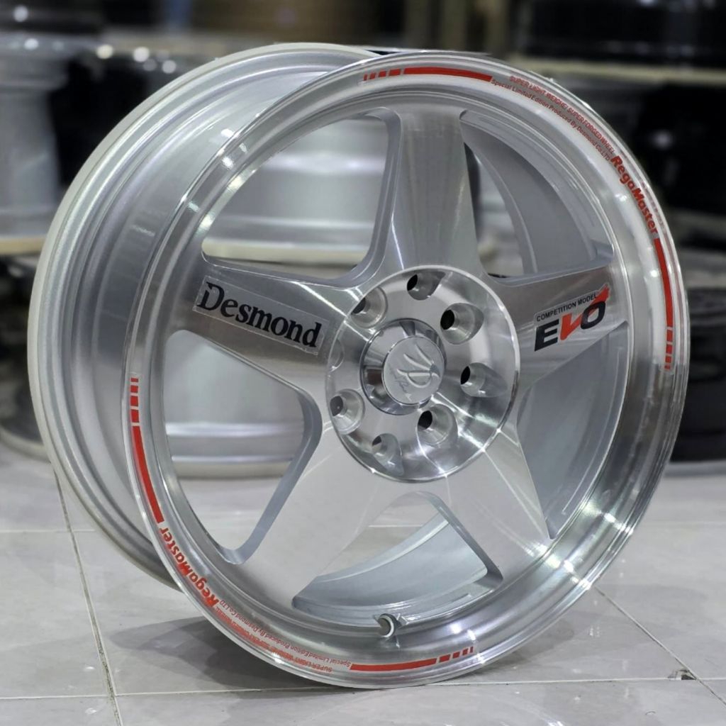 Jual velg mobil SPOON EVO FULL POLIS R15 PCD 4X100 - 4X114,3 velg mobil ...