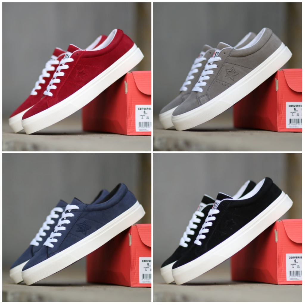 Jual Sepatu Pria Sepatu kasual Sneakers C*nverse Allstar One Star ...