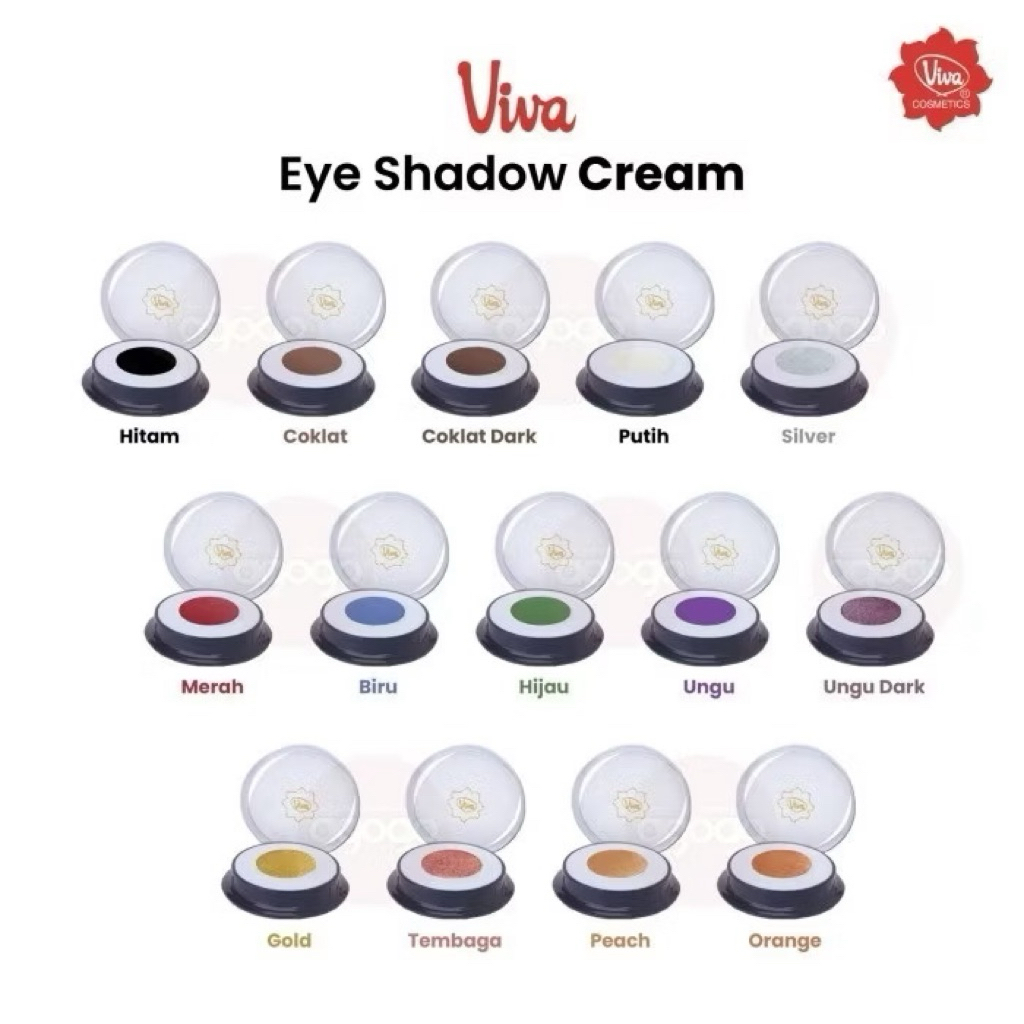 Jual Viva Eye Shadow Cream & Pressed - 1.5 gr (tersedia BANYAK varian ...