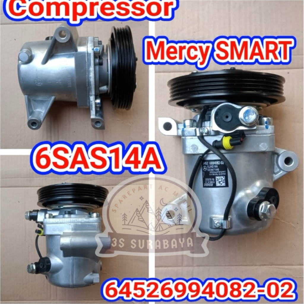 Jual Kompresor Mercy Smart For Two ASLI Compressor Ac mobil Mercedes ...