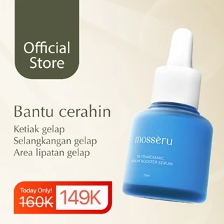MOSSÈRU 3% Tranexamic Bright Booster Serum | Tranexamic Acid | Niacinamide | Brightening Serum | Menenangkan kulit Kemerahan | Pudarkan Flek & Melasma  | Serum Bekas Jerawat | Menghidrasi kulit | Meratakan warna kulit | Memudarkan bekas jerawat